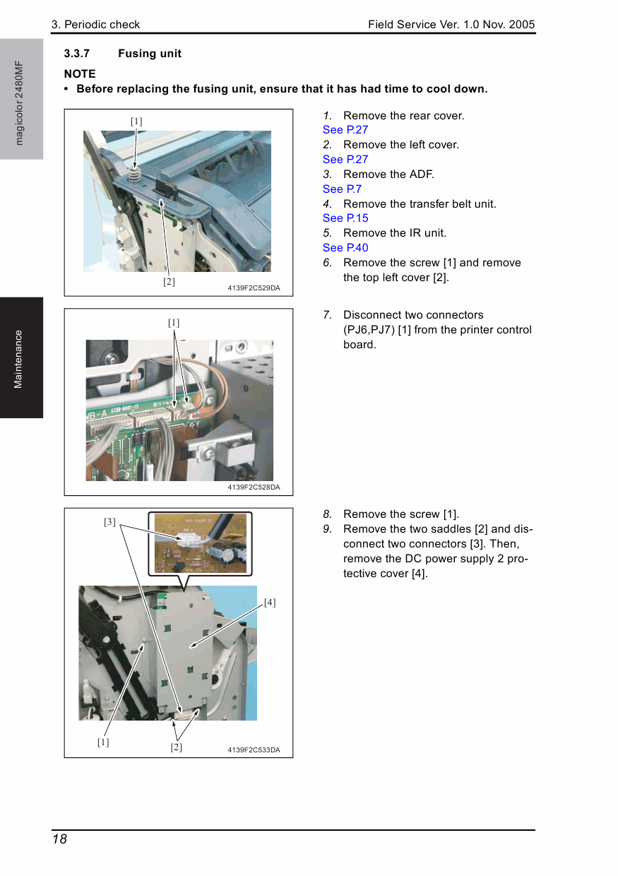 Konica-Minolta magicolor 2480MF FIELD-SERVICE Service Manual-2